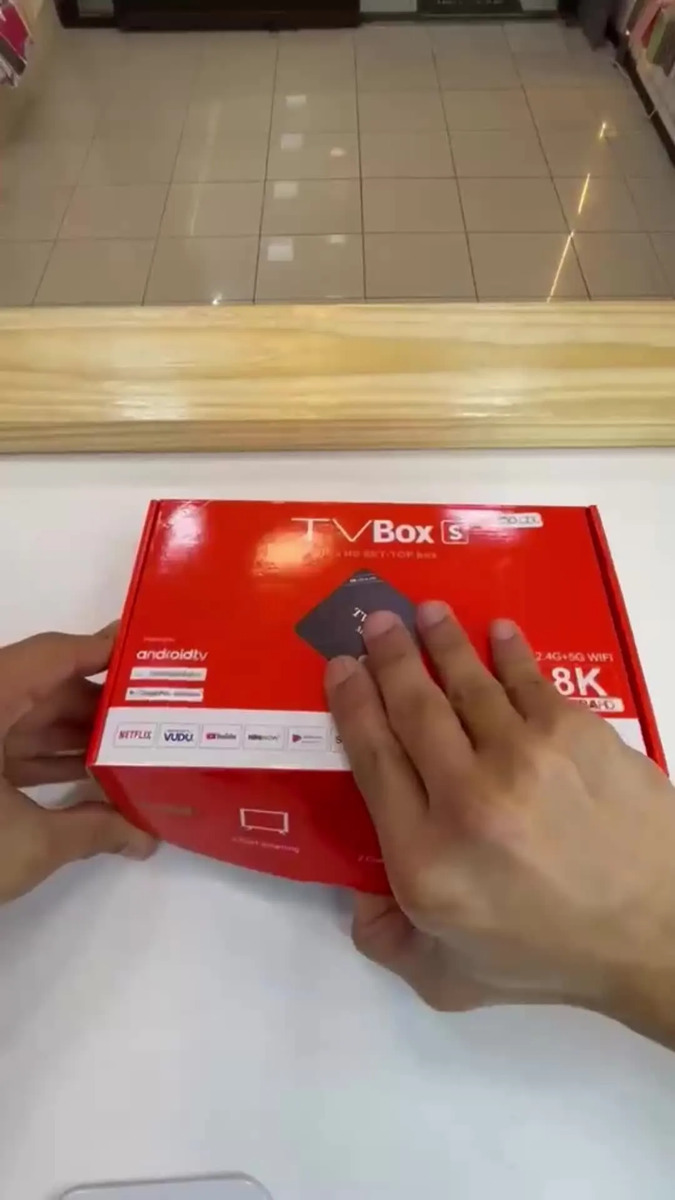 Vista del TV Box S TV2026