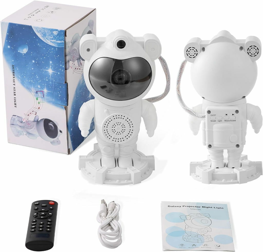 Luz astronauta con parlante