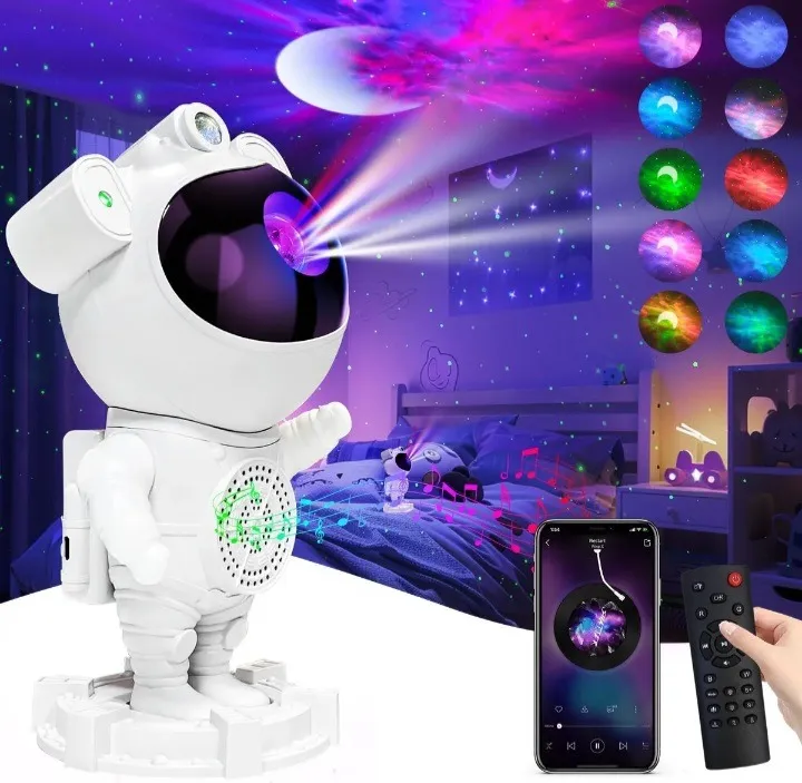 Luz astronauta con parlante