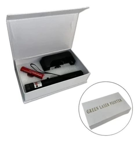 Puntero laser recargable , con cargador y llave
